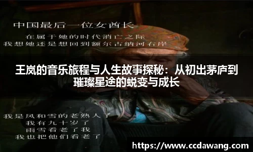 王岚的音乐旅程与人生故事探秘：从初出茅庐到璀璨星途的蜕变与成长